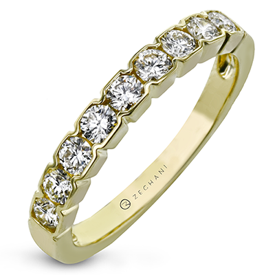 ZR1601 Anniversary Ring in 14k Gold with Diamonds