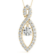 Solitaire Diamond Pendant