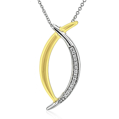 Pendant in 14k Gold with Diamonds