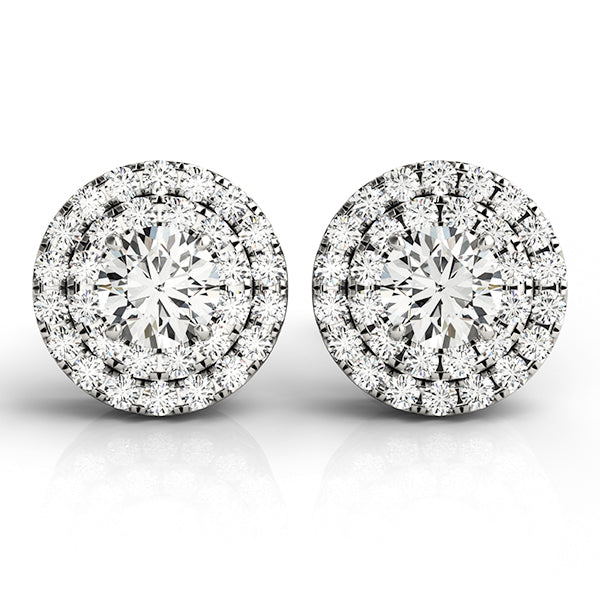 Halo Diamond Earring