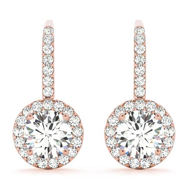 Halo Diamond Earring