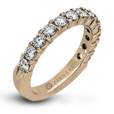 Anniversary Ring in 14k Gold with Diamonds