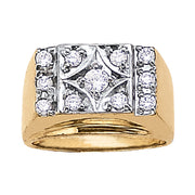 Mens Multi-Diamond Fashion Ring