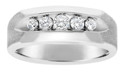 Round Diamond Two-Stone Fashion Ring