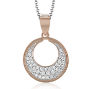 Pendant in 14k Gold with Diamonds