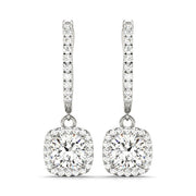 Halo Diamond Earring