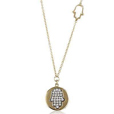 Pendant in 14k Gold with Diamonds