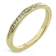 Anniversary Ring in 14k Gold with Diamonds