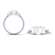 PLATINUM3 Stones Ring