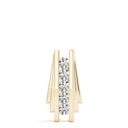 14K Yellow Gold Diamond Fashion Pendant