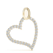 14K Yellow Gold Diamond Fashion Pendant