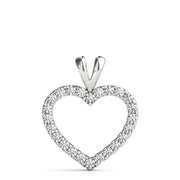 Multi-Diamond Round Pendant