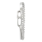 Multi-Diamond Round Pendant