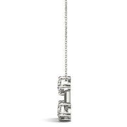Three Stone Diamond Pendant