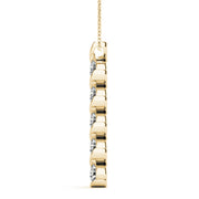 14K Yellow Gold 1 CT Diamond Fashion Pendant