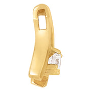 0.33 CT Round Diamond Solitaire Pendant