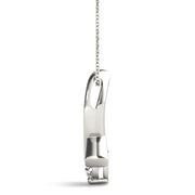 0.35 CT Round Diamond Solitaire Pendant