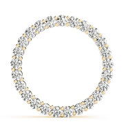 14K Yellow Gold Diamond Circle Fashion Pendant