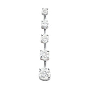 0.88 CTW Diamond Journey Pendant