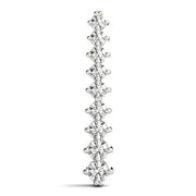 Round Diamond Journey Pendant