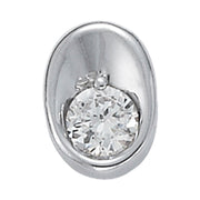 0.5 CT Round Diamond Solitaire Pendant
