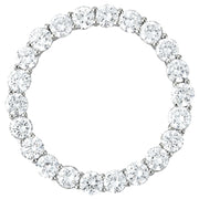 Multi-Diamond Circle Pendant