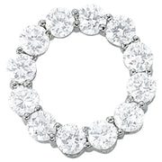 Diamond Circle Pendant