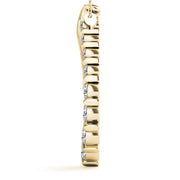 14K Yellow Gold 1 CT Diamond Journey Pendant