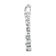 Round Diamond Journey Pendant
