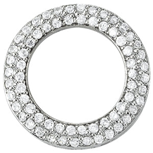 Diamond Circle Pendant