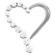 Multi-Diamond Round Pendant Necklace