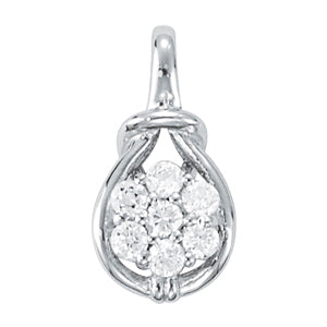 7-Stone Round Diamond Fashion Pendant