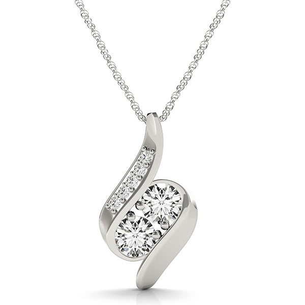 Diamond Multi-Stone Round Pendant