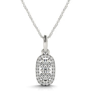 14K Multi-Color Diamond Fashion Pendant