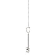 74 Diamond Round Halo Pendant