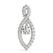Multi-Diamond Round Solitaire Pendant
