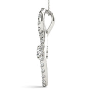 Multi-Diamond Round Solitaire Pendant