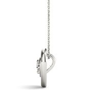 0.5 CT Round Diamond Solitaire Pendant