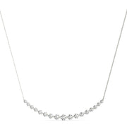 Round Diamond Multi-Stone Pendant
