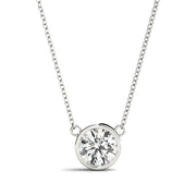 1.0 CT Round Diamond Solitaire Pendant