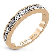 ZR18 Anniversary Ring in 14k Gold with Diamonds