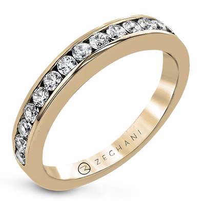 ZR18 Anniversary Ring in 14k Gold with Diamonds