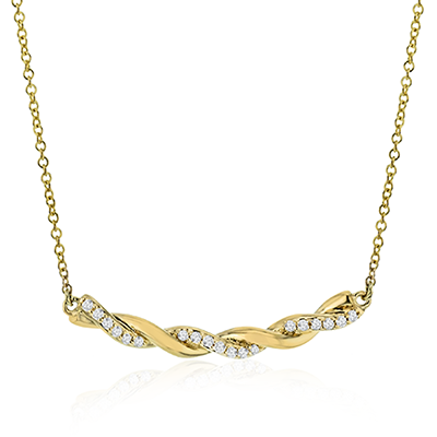 Pendant in 14k Gold with Diamonds