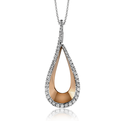 Pendant in 14k Gold with Diamonds