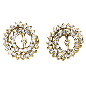 Diamond Fashion Earring Jackets
