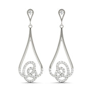 Multi-Diamond Round Stud Earrings