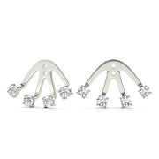 Round Diamond Earring Jackets