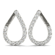 Diamond Round Multi-Stone Earrings