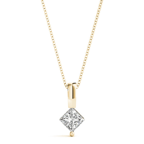 Solitaire Diamond Pendant