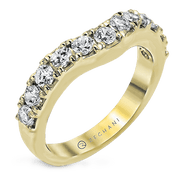 Anniversary Ring in 14k Gold with Diamonds